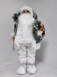 Новогодняя декорация Дед Мороз 30 см