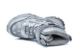 B-9548-D Ботинки 27-32 р.р Серебряный(8 пар) (Размер 30)