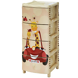 Комод "Элластик" стандарт "Жираф на машине"