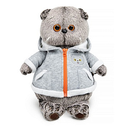 Ks25-077 Игрушка Кот Басик в толстовке дракончик