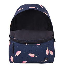 Рюкзак BRAUBERG, универсальный, сити-формат, Мороженое, 20 литров, 41х32х14 см, 228858