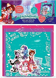 Энчантималс. Открытка-скрапбукинг в конверте. Wild  hearts! арт. 04573