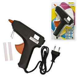 Клеевой пистолет " Silwerhof " мощность- 40 Вт, диаметр клеевых стержней - 1,1см