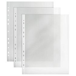 Файлы А4+ " Бюрократ " 40мкм 100шт глянцевые