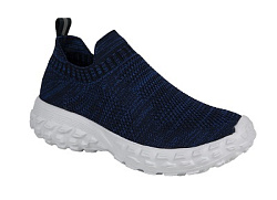 T-10518-B Полуботинки 32-37 р.р Т.Синий(8 пар) (Размер 34)