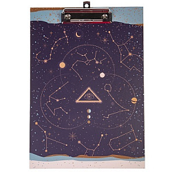 Планшет " Hatber " А4 SuperNova с металлическим зажимом, матовый ламинированный картон(Папка-планшет