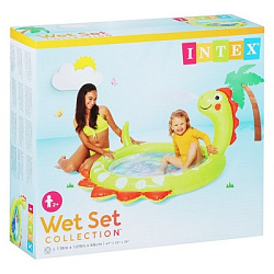 Надувной бассейн "Динозавр" 119х109х66 см INTEX ( Арт. 58437NP)