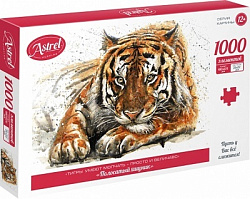 Астрель.Пазл.1000Эл. Полосатый хищник.06690