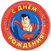 Тарелка бумажная "С Днем Рождения!", Супергерои   9363816