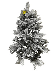 Сосна W зелёная в снегу пласт. 1,5 метра