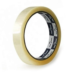 Лента канцелярская клейкая 12мм*57м, прозрачный, 40мкм, полипропилен, картонная втулка d=75мм, " Kle