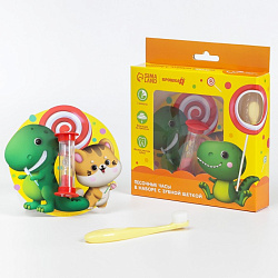 Песочные часы в наборе с зубной щеткой "Веселые друзья"   7121421   