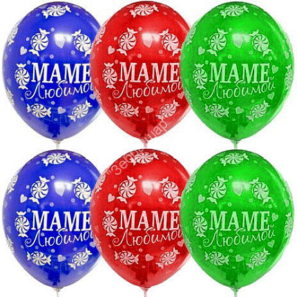 Шелкография пастель 14" Любимой Маме