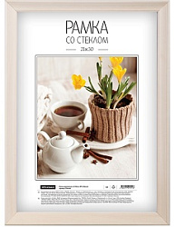 Рамка деревянная 21*30см, OfficeSpace, №2, Natural