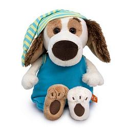 BartB-034 Игрушка Собака Бартоломей baby в колпаке для сна