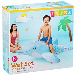 ИГРУШКА НАДУВНАЯ ДЛЯ ПЛАВАНИЯ 175Х66СМ ДЕЛЬФИН МАЛЫЙ ВН:58535