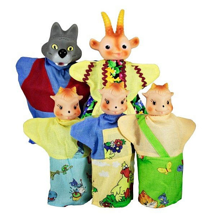 Кук.театр "Козлята и волк" мал.