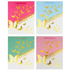 Пакет БАБОЧКА фольга 26*32*10см арт.1842M (1/12/480шт)