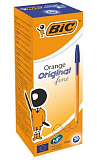 Ручка шариковая Bic "Orange" синяя, 0,8мм