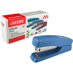 Степлер №10 на 12л " deVente " Trend 100скоб пластиковый, два режима скрепления скоб, глубина заклад