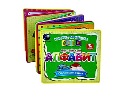 РАЗВИВАЮЩАЯ ИГРУШКА КНИГА ГАРМОШКА АНГЛИЙСКИЙ АЛФАВИТ ВН:519D УП:15X15X3СМ