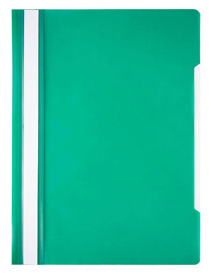 Скоросшиватель " Бюрократ " А4 Эконом зеленый