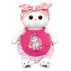 LK24-168 Игрушка Кошечка Ли-Ли "Хозяюшка" в фартуке