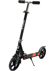 Самокат 2-х колесный CRUISE(колеса PU 200мм, 85*11*79-103см, до 100кг)черно-оранжевый (Арт СМК-9941)