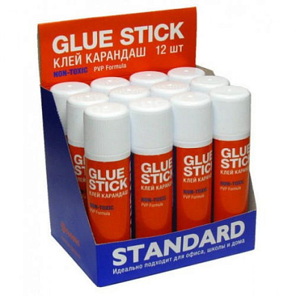 Клей-карандаш "Стандарт" 35 г, РОССИЯ, 1013