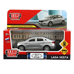 Модель металл LADA VESTA серая