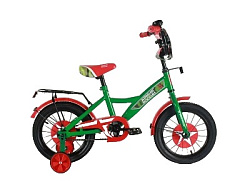 Вело.дет.14" АРМИЯ РОССИИ gw-тип, щиток,багажн,встав.страх.кол,звон,полу-слик 2,125" - в кор.1шт