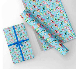 Упаковочная бумага. Единороги (вид 2) мелов.бум 70*100см