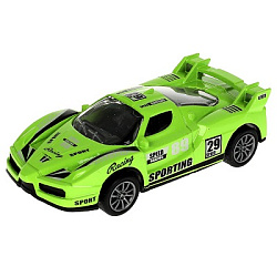 Машина металл СПОРТКАР, 10 см, инерция, кор. Технопарк в кор.2*120шт