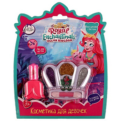 Косметика ДЛЯ ДЕВОЧЕК ЭНЧАНТИМАЛС тени для век с блестками, лак для ногтей МИЛАЯ ЛЕДИ в кор.2*240шт