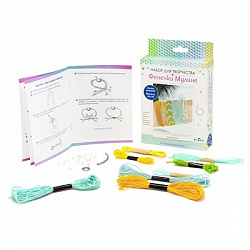 Набор для творчества. Украшения своими руками. Фенечки из мулине. Летний день. Арт. 08061