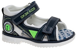 Туфли летние откр. для мальч. R008770062DB/W (22-26) разм.22