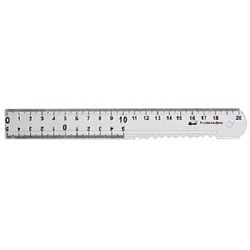 Линейка " Пчелка " 20см пластиковая