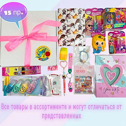 Подарок для девочки на день рождения / Сюрприз бокс для детей / Набор для девочки / BOX номер 4				