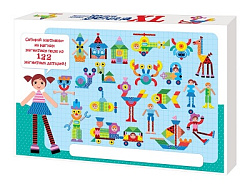 Мозаика магнитная "Всякая всячина" XL 122 эл арт.02741