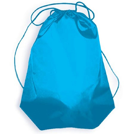 Сумка для сменной обуви цветная 420/340 ГОЛУБАЯ