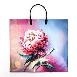 Пакет «Сандра», полиэтиленовый с пластиковой ручкой, 37×34 см, 90 мкм