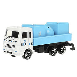 369054 Машина металл ГРУЗОВИК МУСОРОВОЗ 11 см, кор. Технопарк в кор.2*144шт