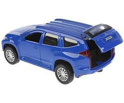 273066  Машина металл "MITSUBISHI PAJERO SPORT" 12см, открыв двери, инерц, синий в кор Технопарк в к