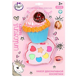 Косметика ДЛЯ ДЕВОЧЕК набор косметики: тени для век, аппликатор МИЛАЯ ЛЕДИ в кор.2*96шт