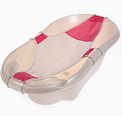 Гамак для купания новорожденных, сетка для ванночки детской, 95х56см, цвет МИКС