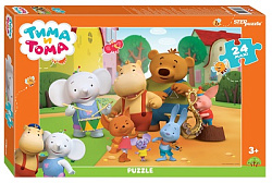 Мозаика "puzzle" maxi 24 "Тима и Тома" (Riki)