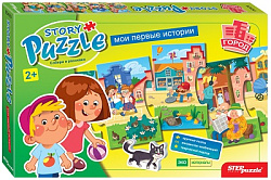 Развивающий пазл "Story puzzle. Город"