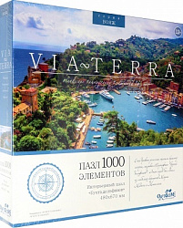 Виа Терра.Пазл.1000Эл. Бухта дельфинов. 06680