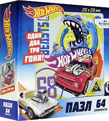 Hot Wheels.Пазл.64Эл.Зверь.05903
