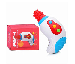 Музыкальная игрушка №8014 Дрель/звук,свет/коробка/15*7,2*11